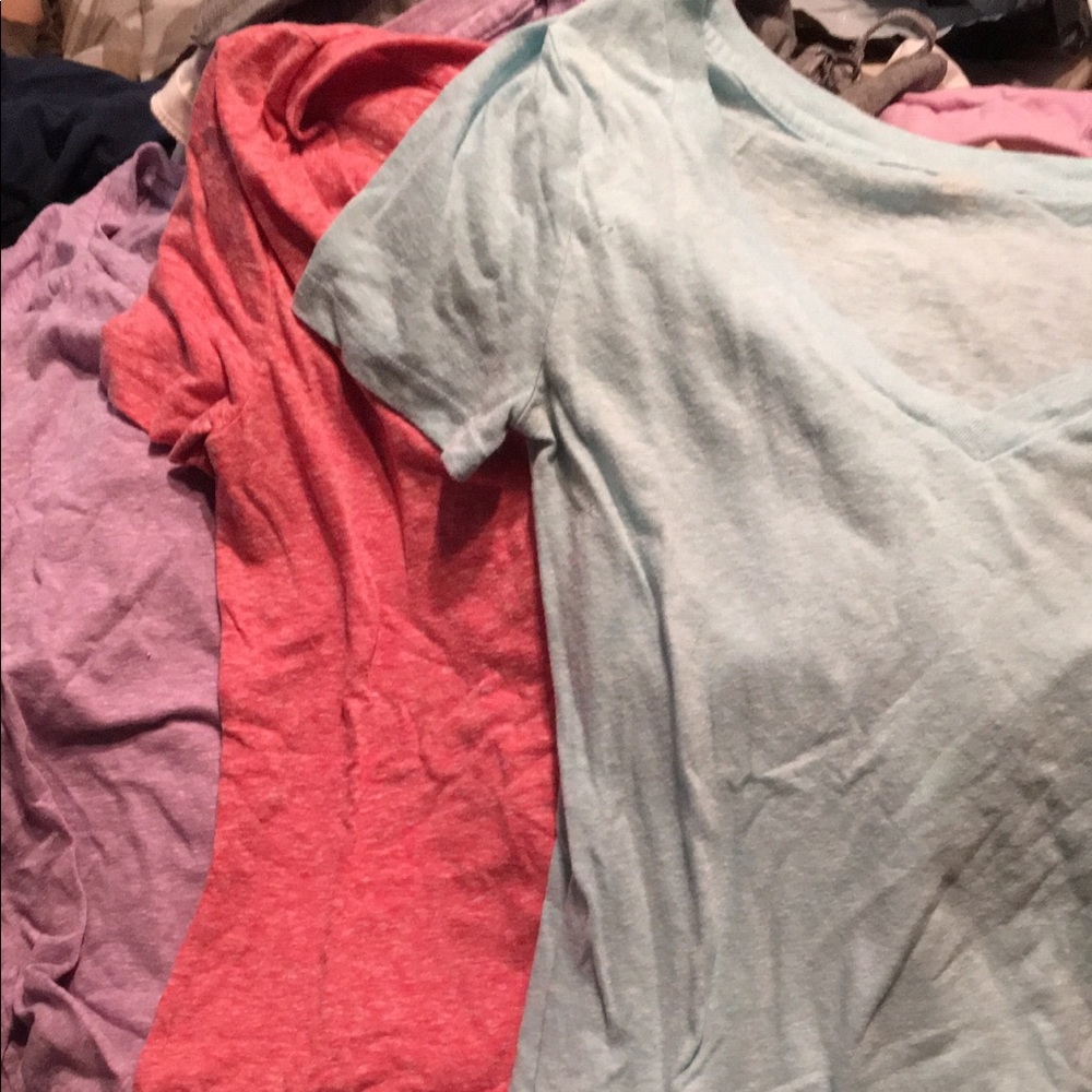 V neck shirts